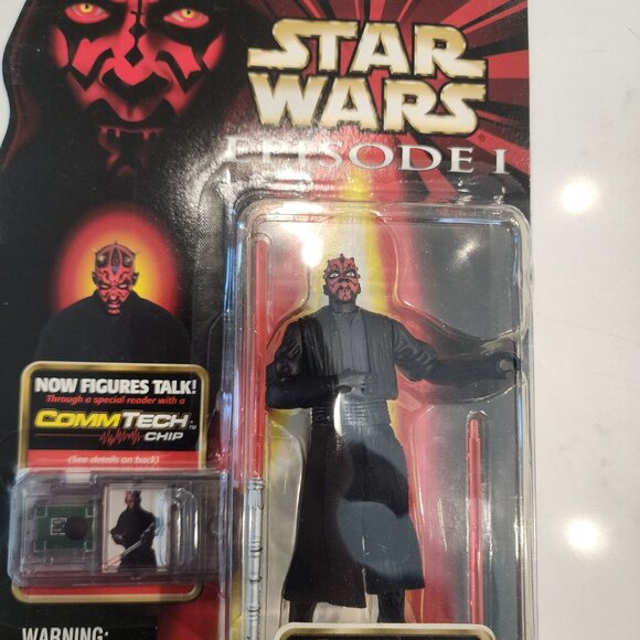 Darth Maul (set of 3) - Star Wars Episode 1 Action Figures (Sealed) - Picture 4 of 4